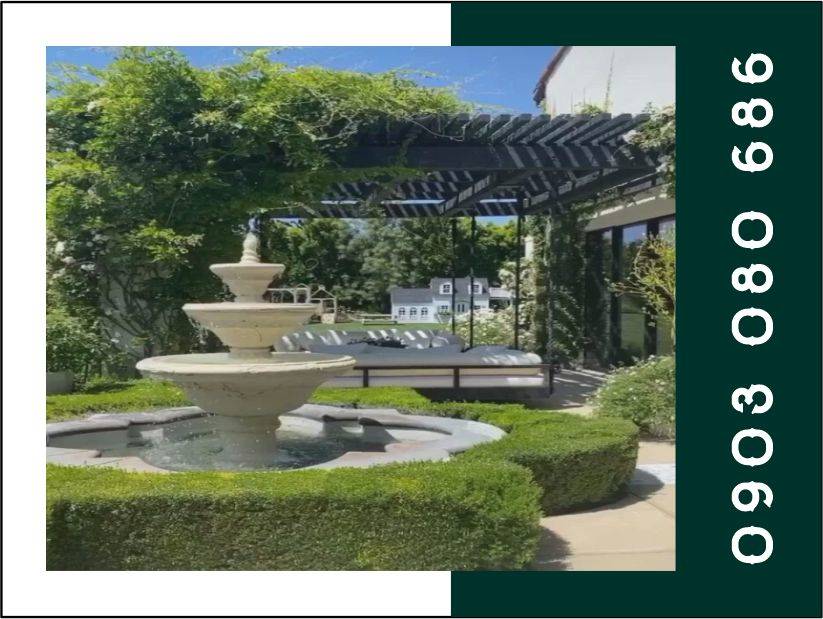 Thi Công Đài Phun Nước Biệt Thự