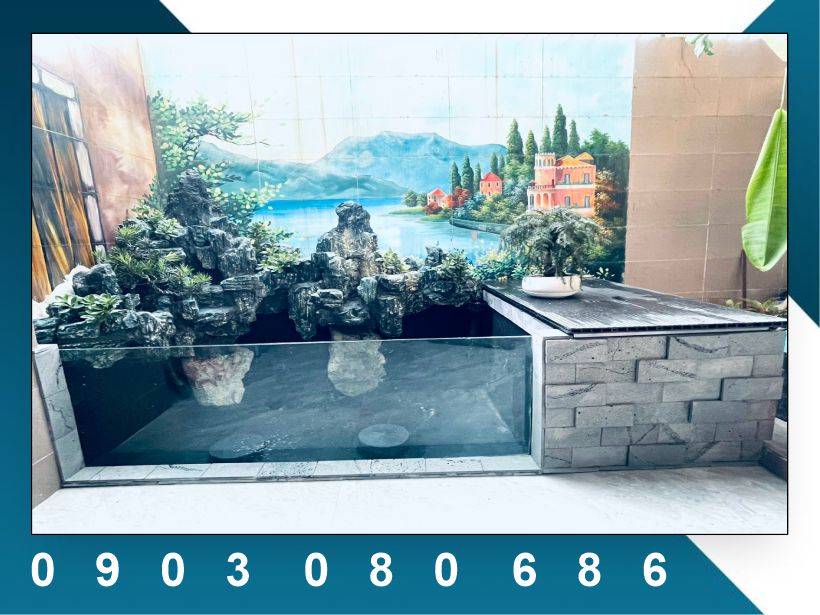 Thi công Tiểu Cảnh Thác Nước - Q.12