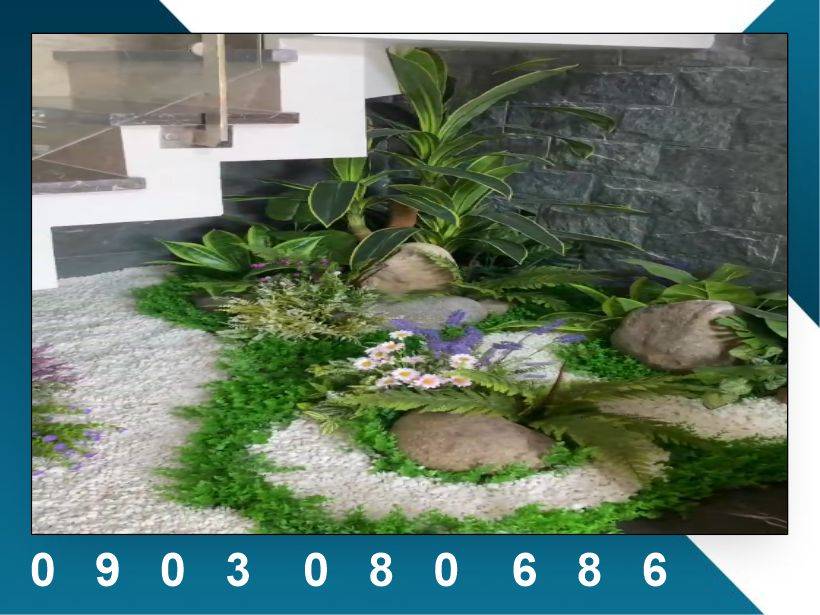 Thi Công Tiểu Cảnh Gầm Cầu Thang - Chị Minh Anh - Tân Phú