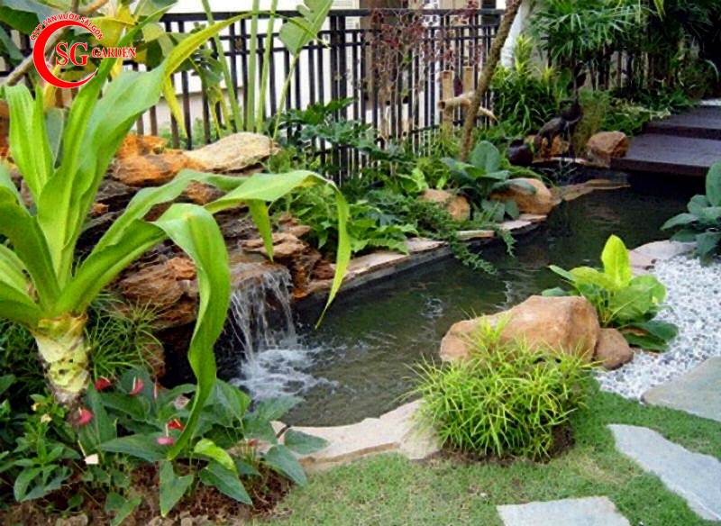 Thiết Kế Sân Vườn Nhà Quê 10