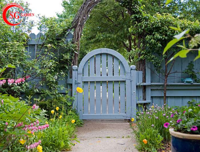 mẫu thiết kế cổng sân vườn đẹp - 14