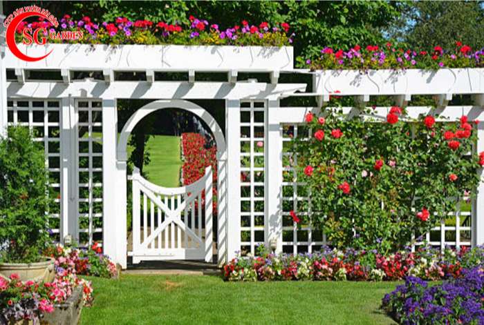 mẫu thiết kế cổng sân vườn đẹp - 27