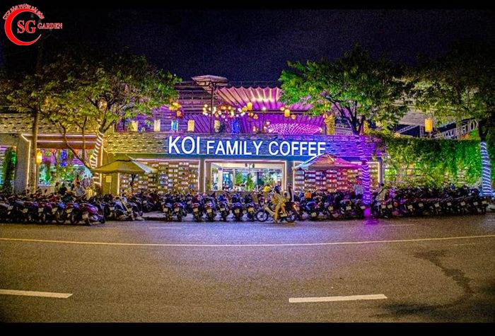 quán cafe koi family coffee 1