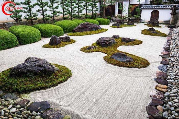 sân vườn nhật bản karesansui