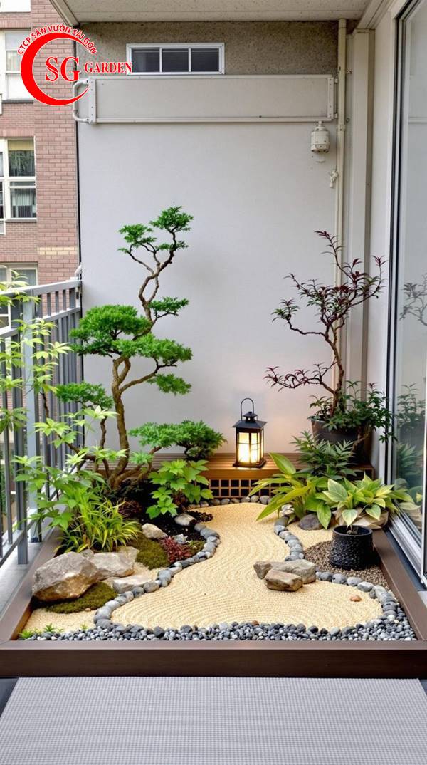 Thiết Kế Sân Vườn Ban Công Đẹp 4