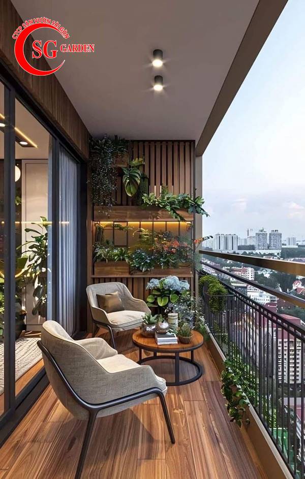Thiết Kế Sân Vườn Ban Công Đẹp 9