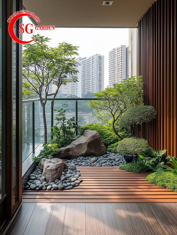 Thiết Kế Sân Vườn Ban Công Đẹp 2